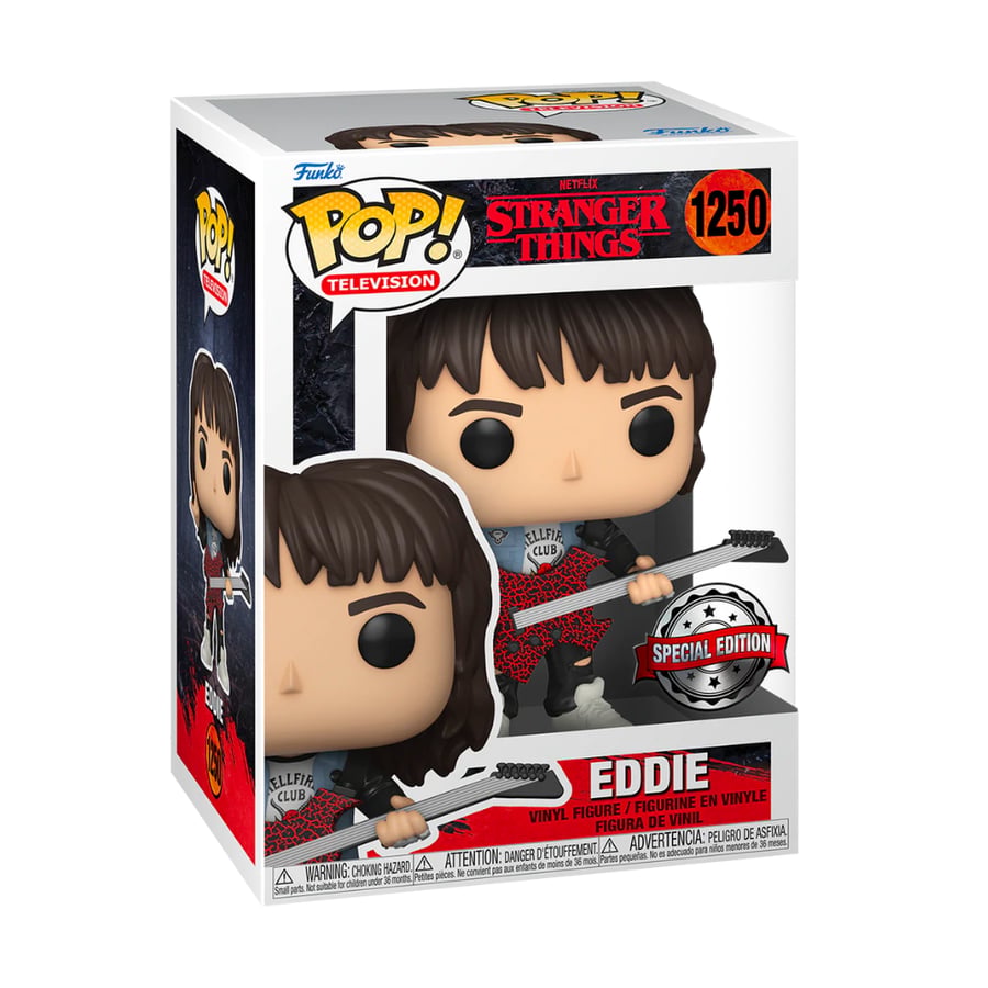 Funko Pop! Stranger Things 4 - Eddie with Guitar (EXC)