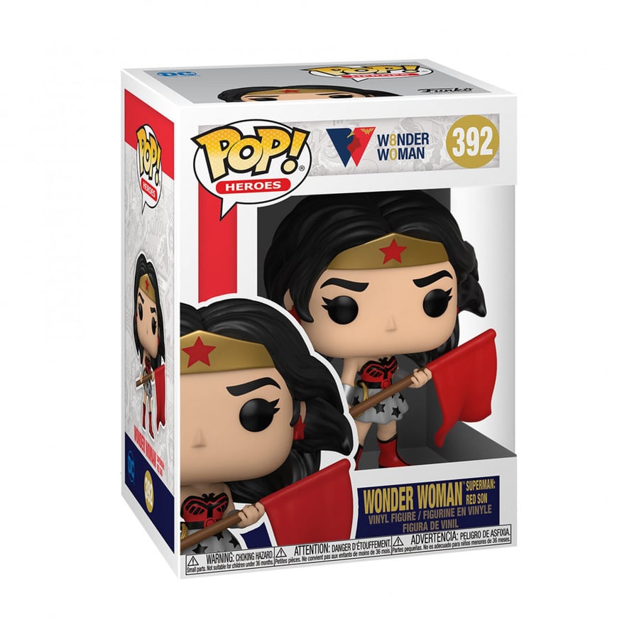(Funko Pop! DC Heroes: Wonder Woman (80th Anniversary) - Wonder Woman (Red Son