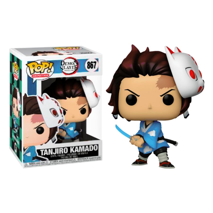 (EXC) Funko Pop! Animation: Demon Slayer -  Tanjiro with Mask