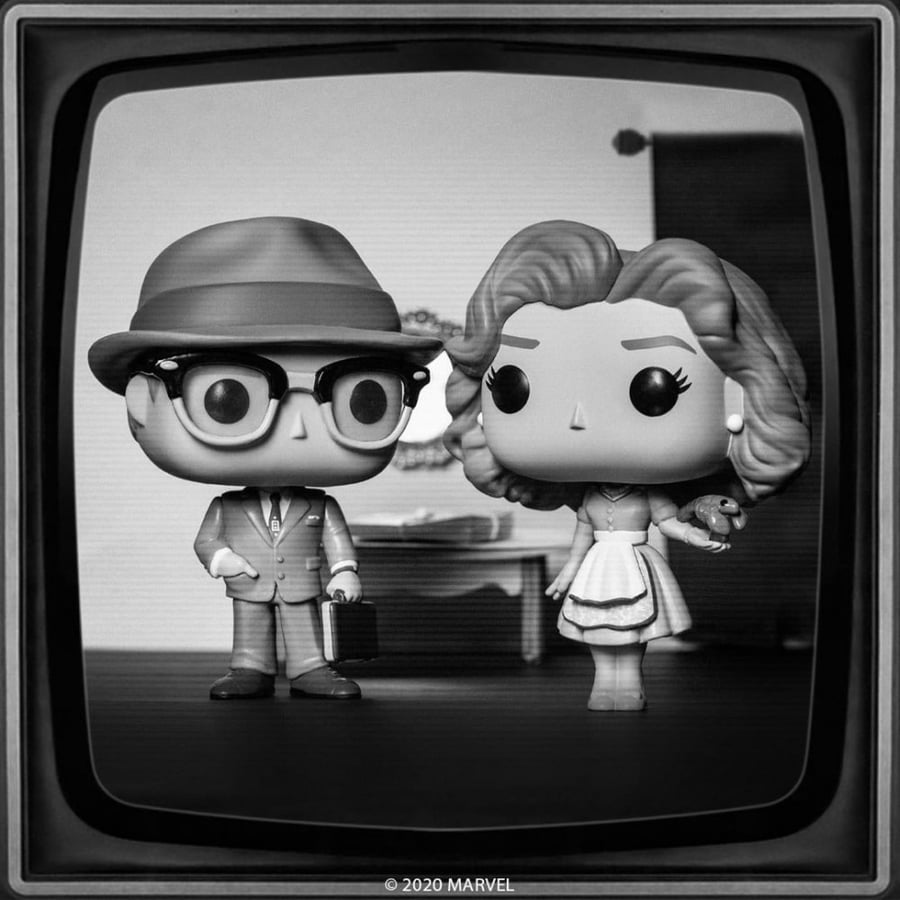 Funko Pop! Marvel: WandaVision - 50's Wanda