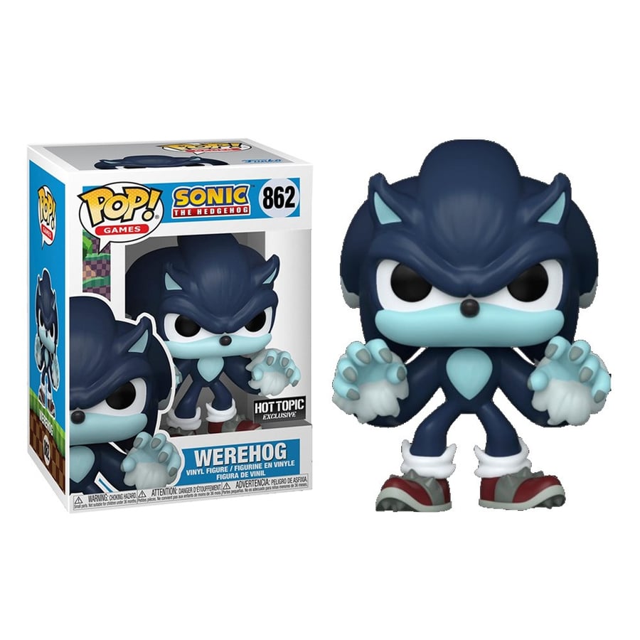 (EXC) Funko Pop! Sonic the Hedgehog - Werehog Sonic