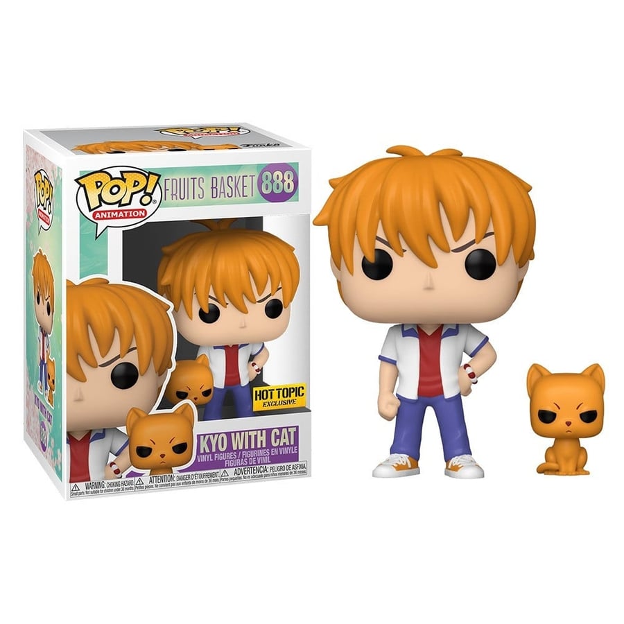 (EXC) Funko Pop! Animation: Fruits Basket - Kyo with Cat