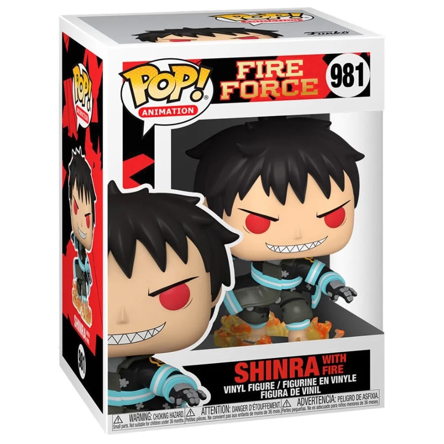 Funko Pop! Animation: Fire Force - Shinra with Fire