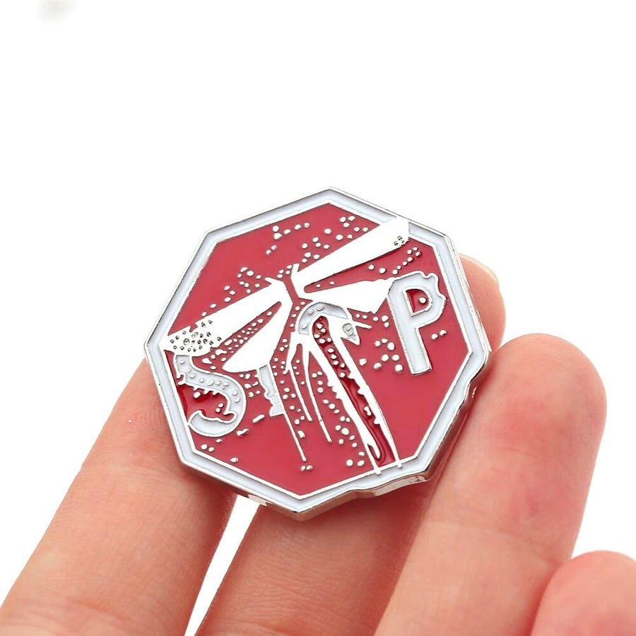 The Last of Us Part II - Firefly Stop Sign Pin