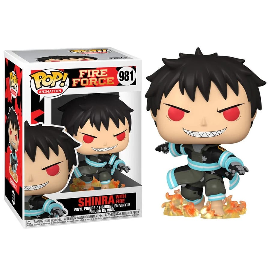 Funko Pop! Animation: Fire Force - Shinra with Fire