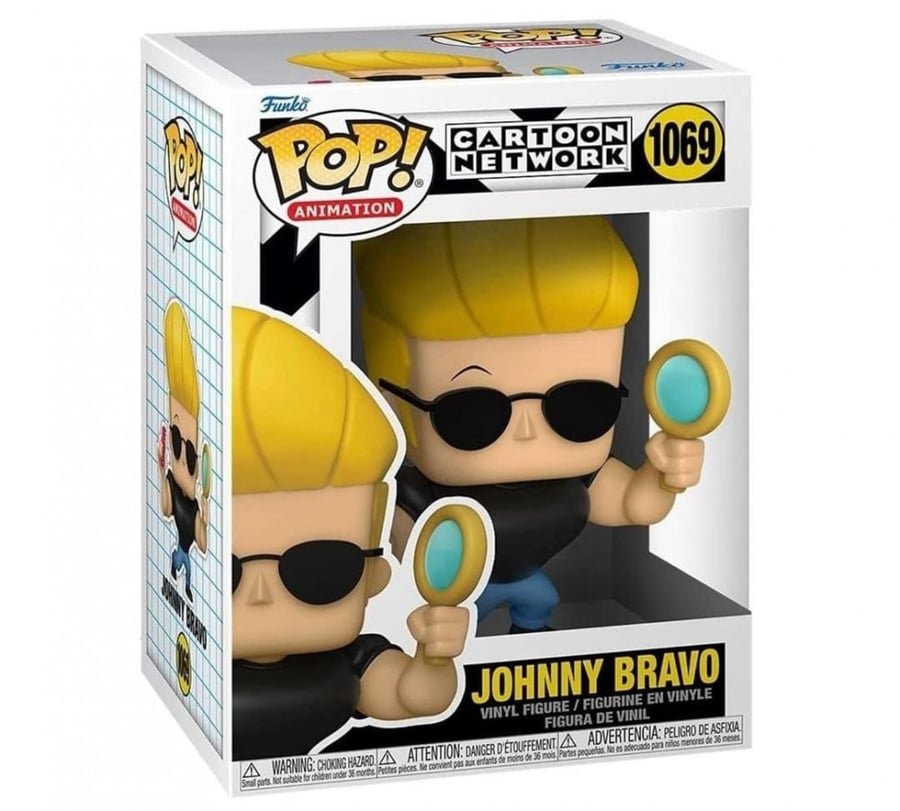 Funko Pop! Animation: Johnny Bravo - Johnny with Mirror & Comb