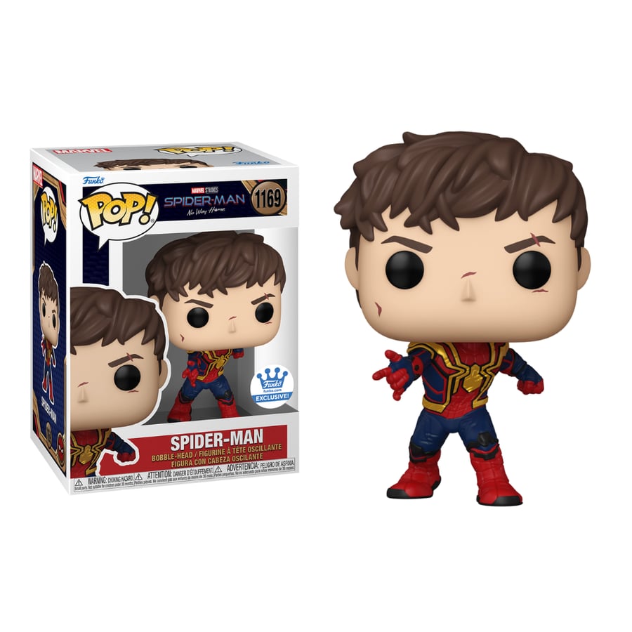 (EXC) Funko Pop! Marvel: Spider-Man: No Way Home - Unmasked Spider-Man