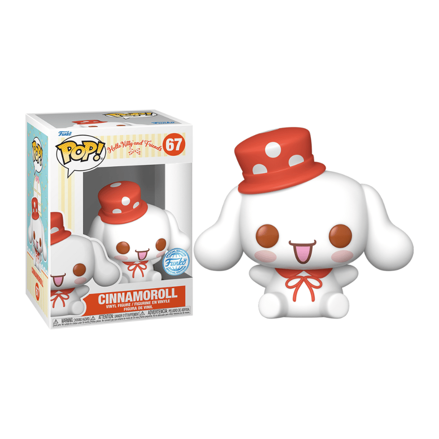 (Funko Pop! Sanrio: Hello Kitty - Cinnamoroll with Hat (EXC