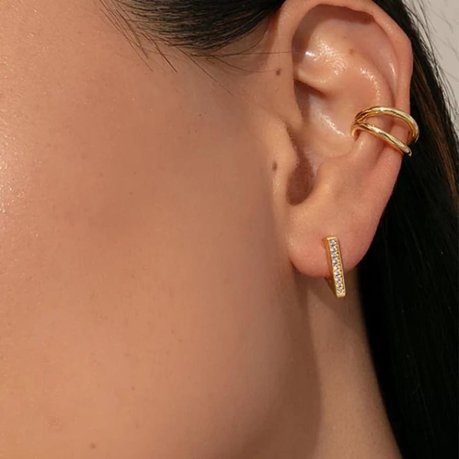 حلق Triangle Drop Earrings