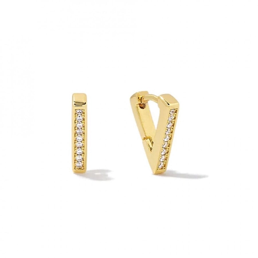 حلق Triangle Drop Earrings