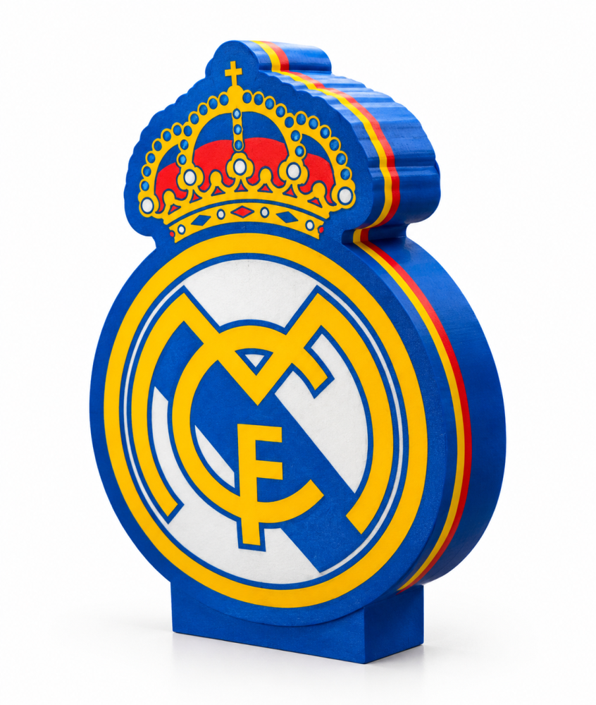 اضاءة LED شعار فريق ريال مدريد