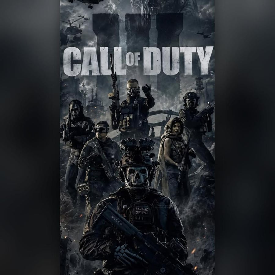بوستر فني لعبة كود – C.O.D Art Poster