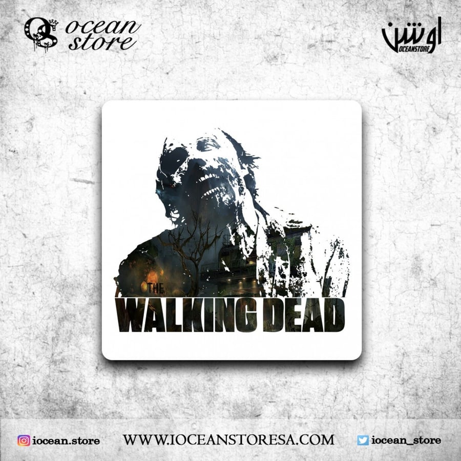 قاعدة للكوب - كوستر -  The Walking Dead -الموتى السائرون