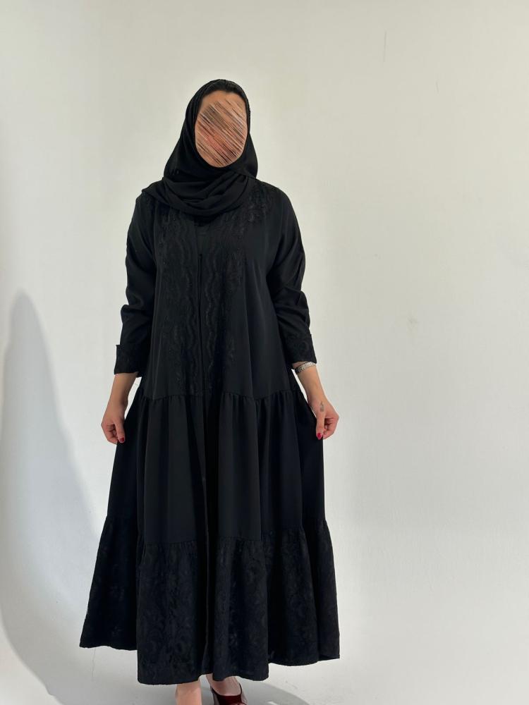 عباية قصة رفلز اسود