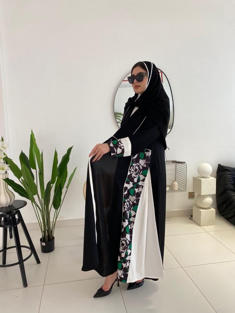 عباية كلوش كريب ألوان متعددة