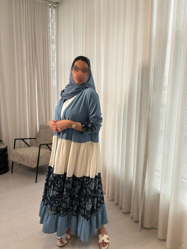 Custom abayas, culottes, crepe, in elegant colors