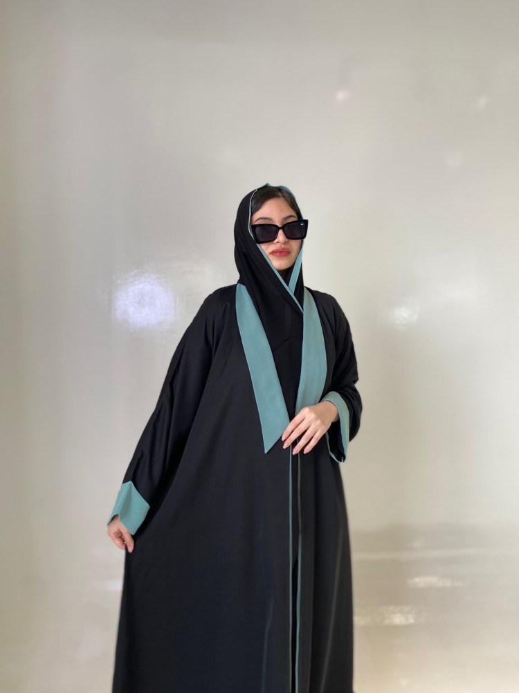 عباية كريب كلوش بخيارات ألوان