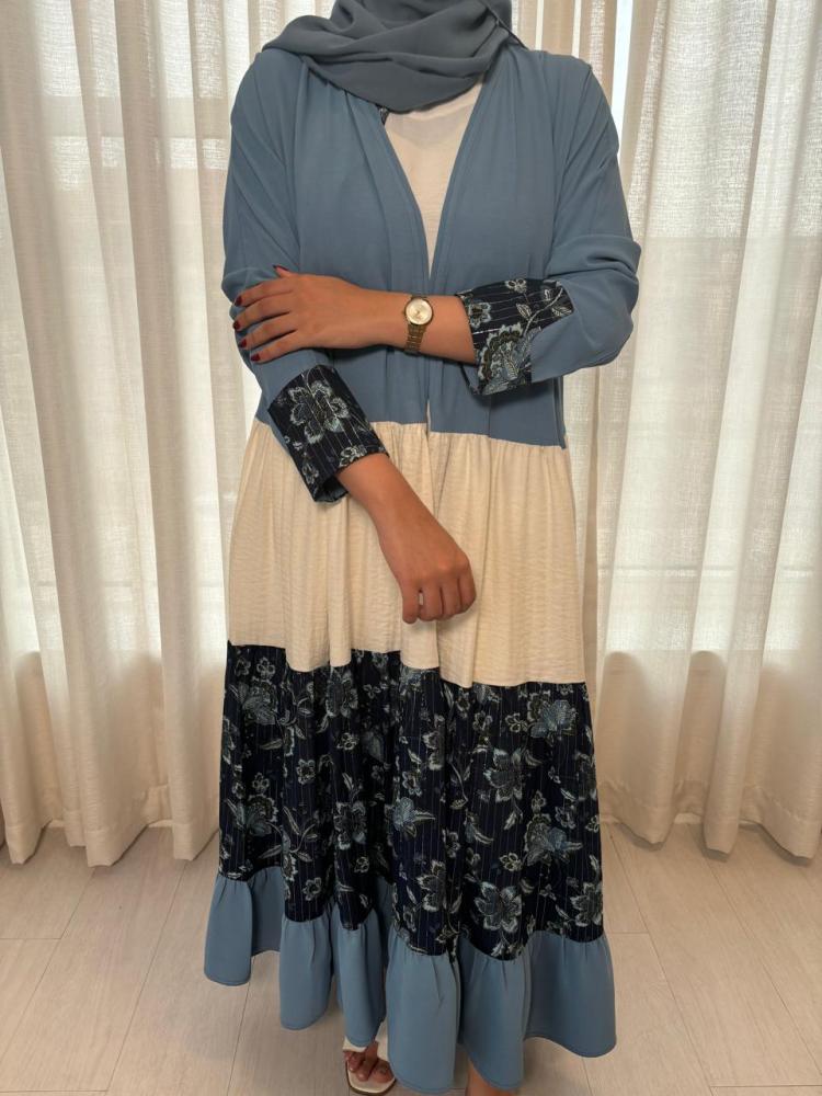 Custom abayas, culottes, crepe, in elegant colors