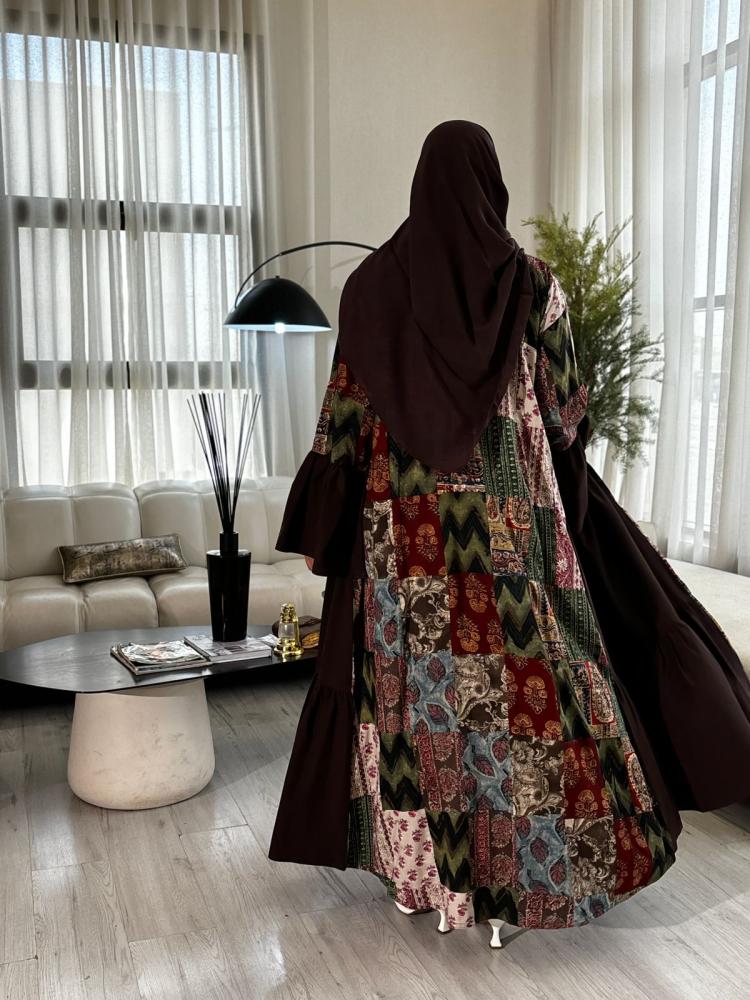 عباية رفلز بني كريب بقصة كلوش