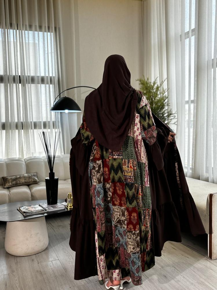 عباية رفلز بني كريب بقصة كلوش