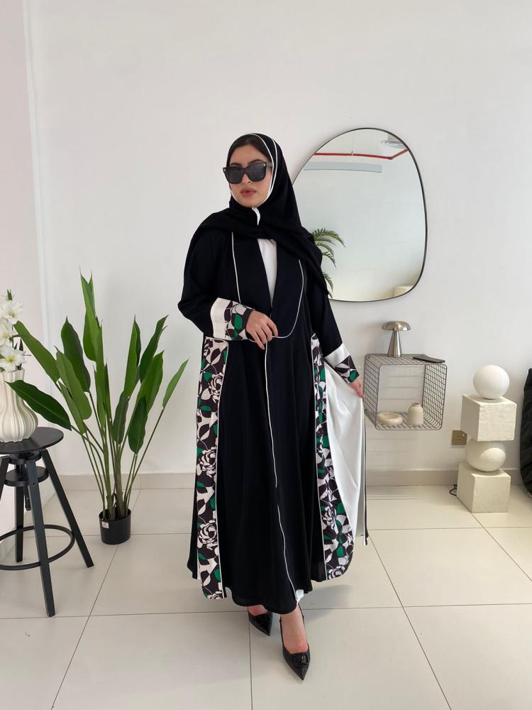 عباية كلوش كريب ألوان متعددة