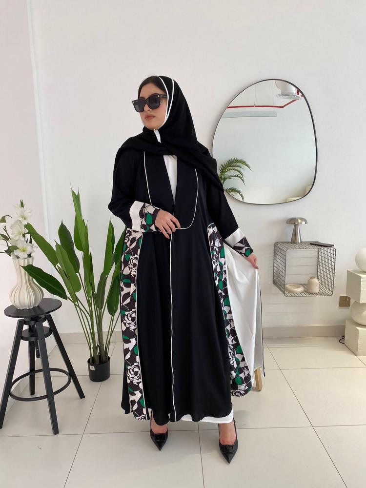 عباية كلوش كريب ألوان متعددة