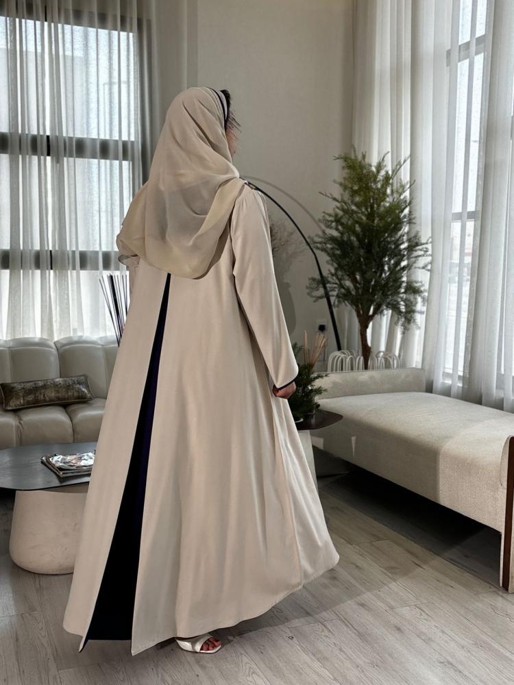 عباية كريب بيج بتصميم ناعم وخامة مريحة