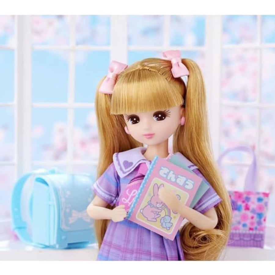 Licca-chan Doll Exciting First Grader