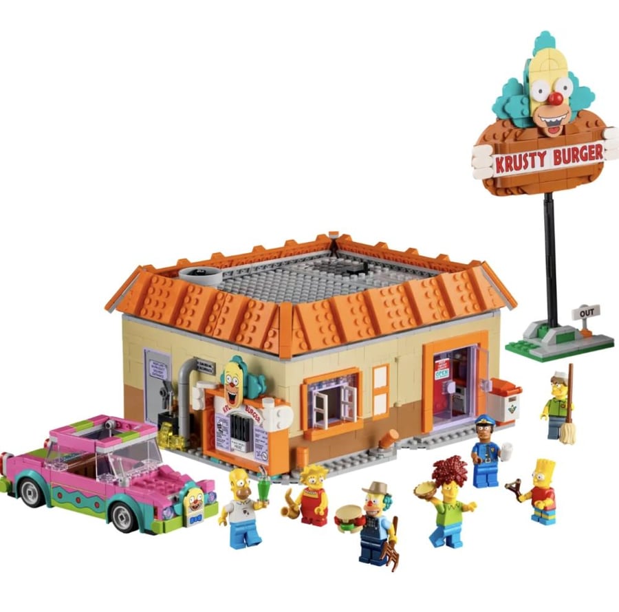 The Simpsons Krusty Burger
