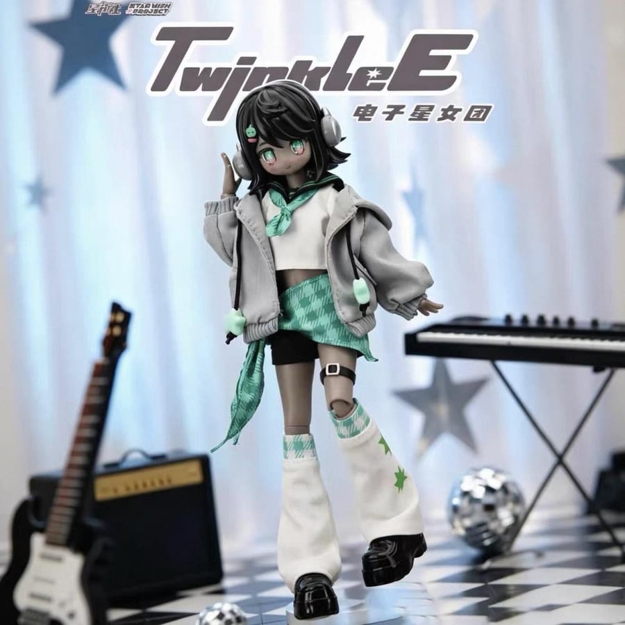 TwinkleE Electronic Star Girl Band BJD