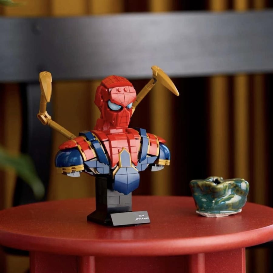 Iron Spider-Man Bust