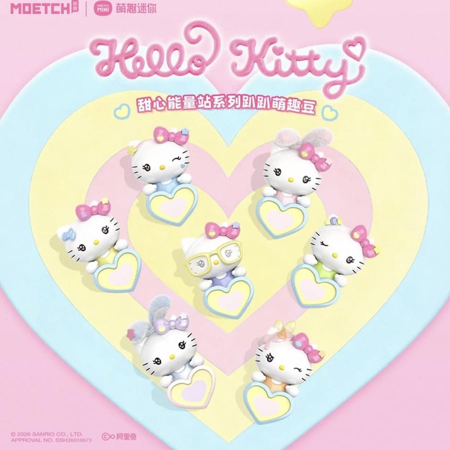 Sanrio Sweetheart Energy Hello Kitty Hippers Blind Box