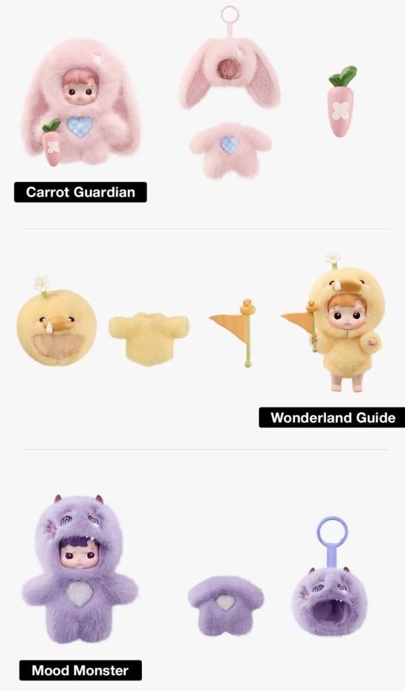 HACIPUPU Enchanted Realm Tales Series MINI Action Figure