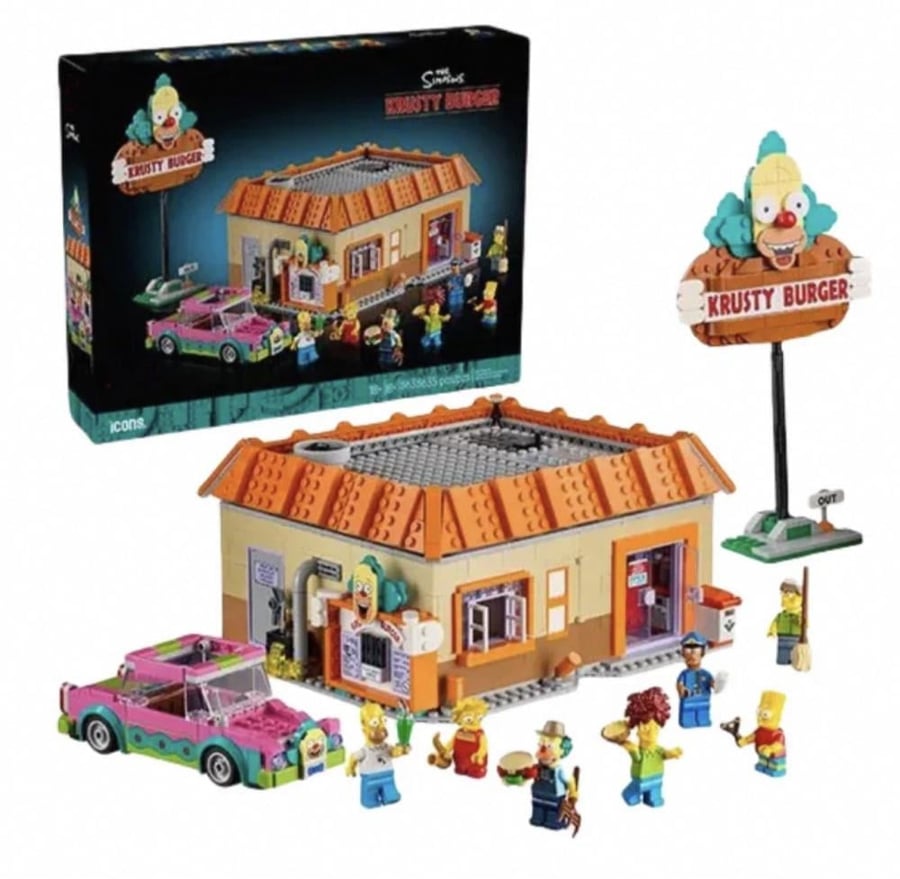 The Simpsons Krusty Burger