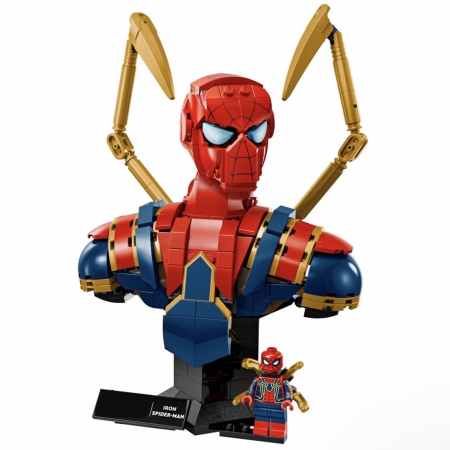 Iron Spider-Man Bust