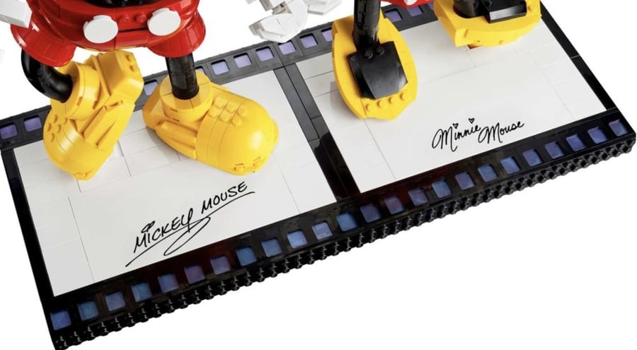 Mickey Mouse & Minnie Mouse Buildable Characters