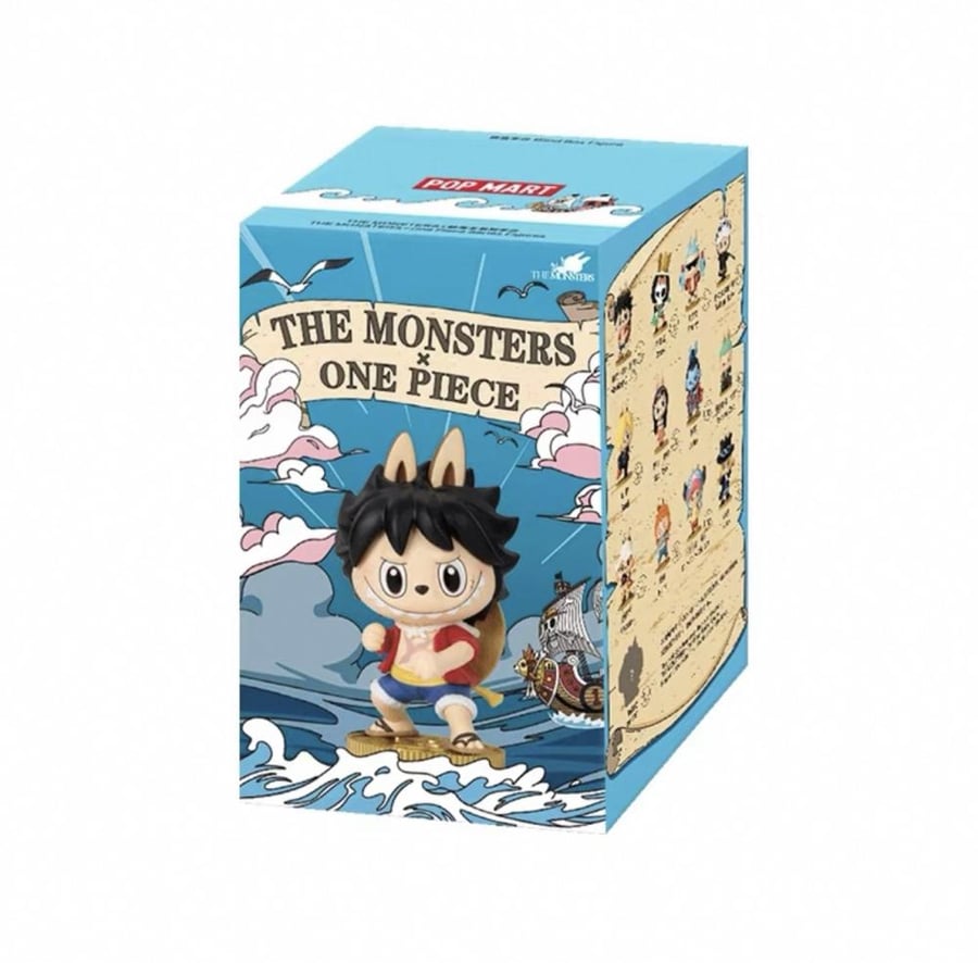 Labubu the monsters x one piece series figures الاصلي