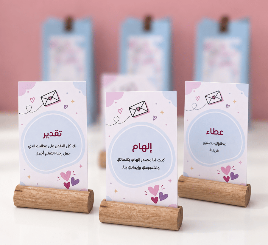 كيس رسائل لمعلمتي