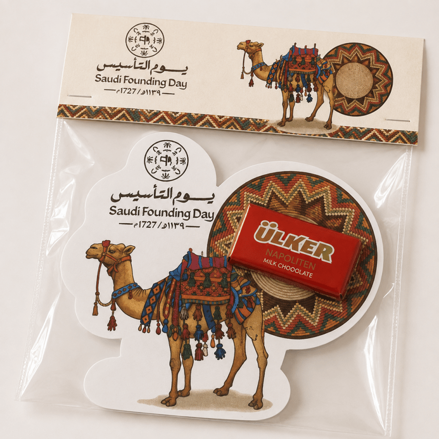 كرت وشكولاته لواكر يوم التاسيس