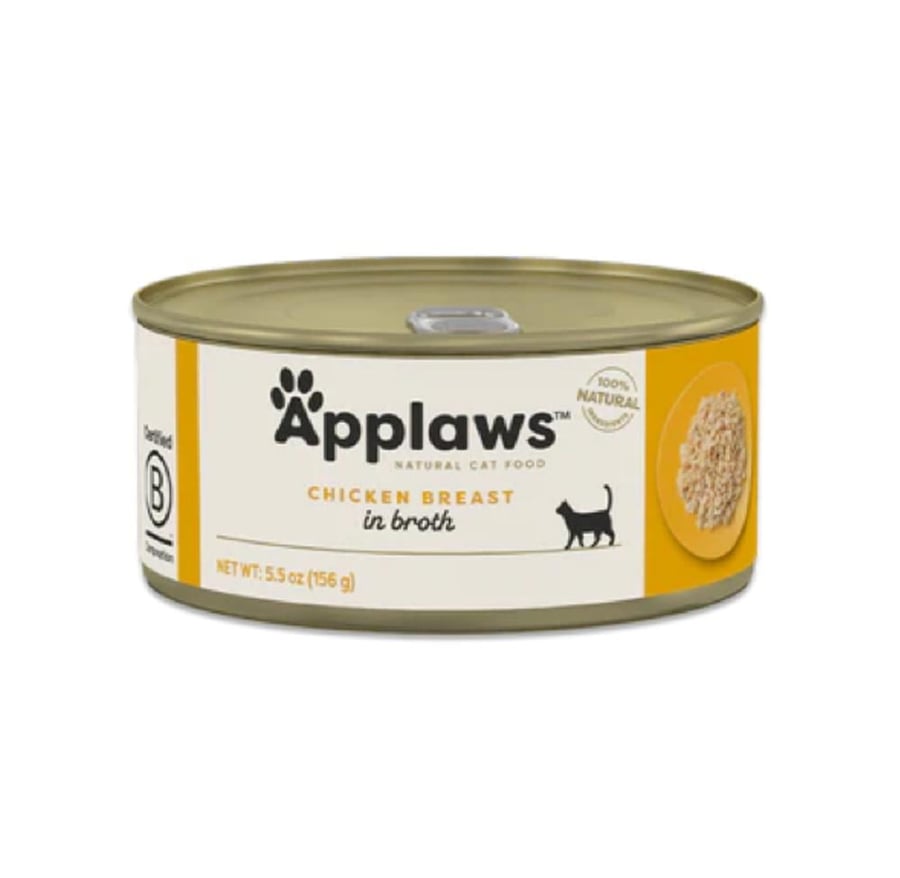 ابلاوز معلبات طعام رطب للقطط شرائح الدجاج في المرق - متجر قطتي الجميلة