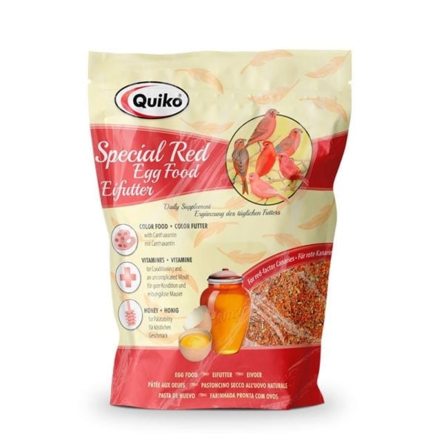 باتيه كناري أحمر كويكو Quiko Red Egg food غذاء كنار اكل طيور الكناري