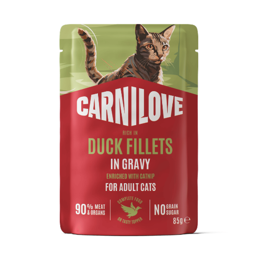 كارنيلوف اظرف رطبة للقطط طعام رطب للقطط البالغة carnilove wet cat food