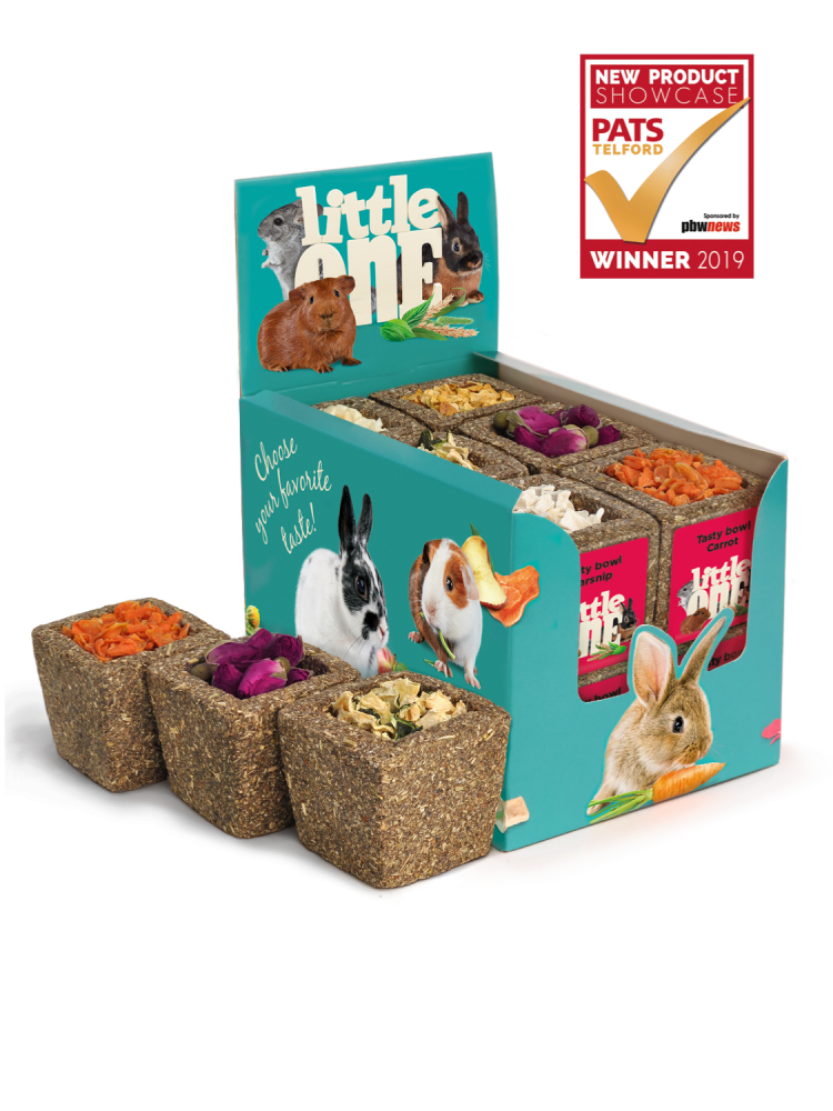 ليتل ون مكافآت وعاء البرسيم بالجزر وبتلات الورد 65 غ Little One Tasty bowl from meadow grasses, assorted 65g