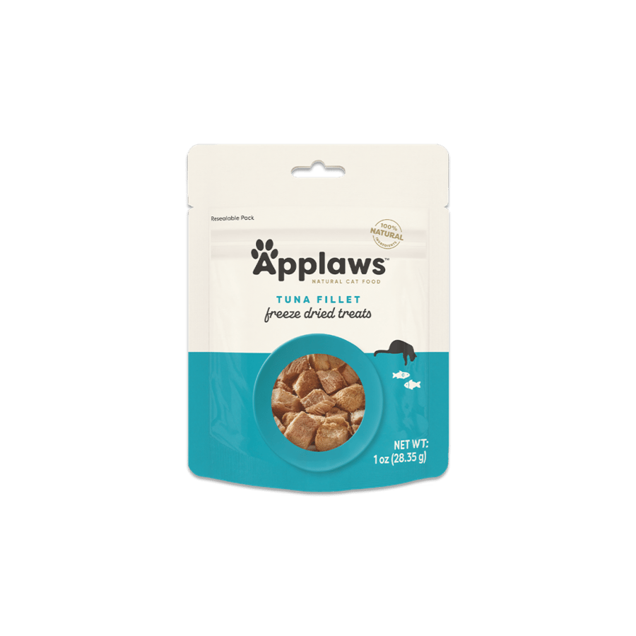 Applaws Freeze Dried Tuna Fillet آبلاوز مكافآت قطط جافة مكافأة قطط