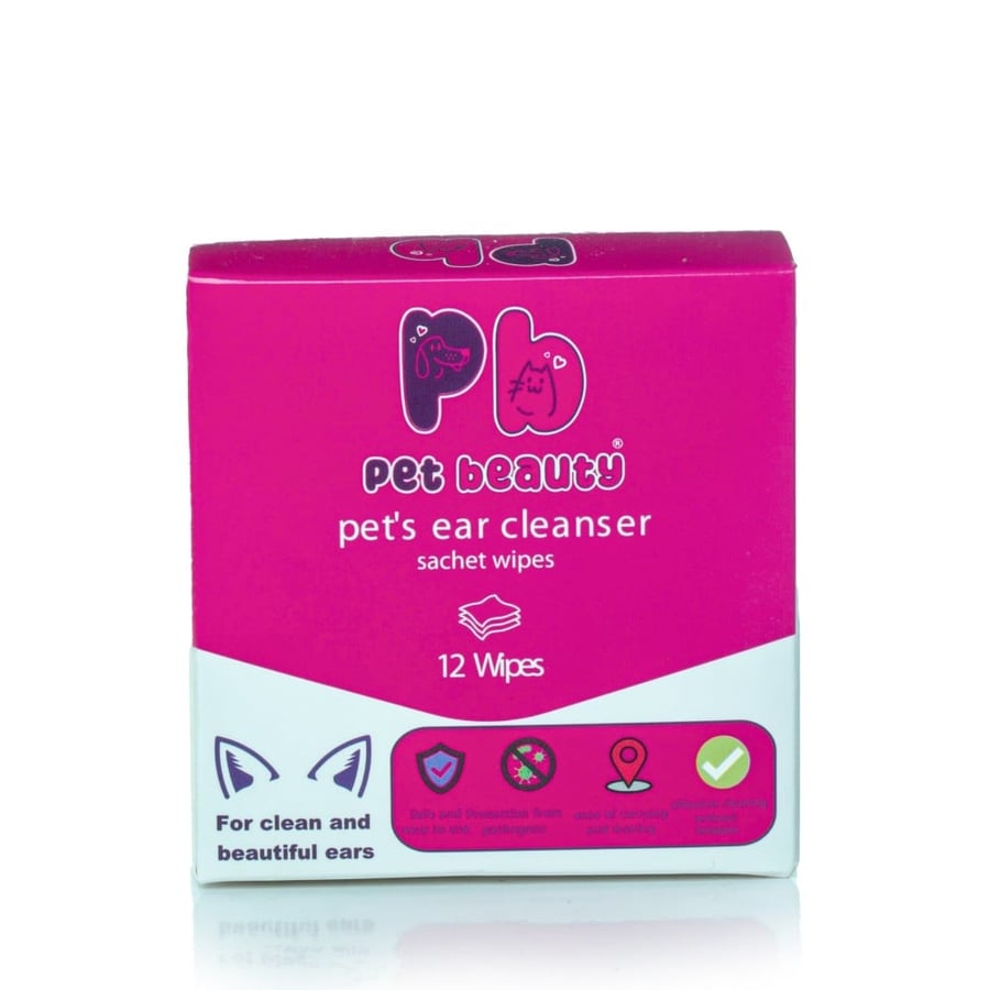 بت بيوتي منظف الاذن للقطط مناديل مبللة Pet Beauty Pet ear Cleanser