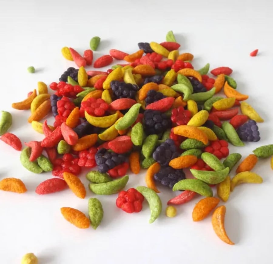 زوبريم الببغاء فواكه مجففة للطيور اكل ببغاء RM Parrot Fruit Zupreem