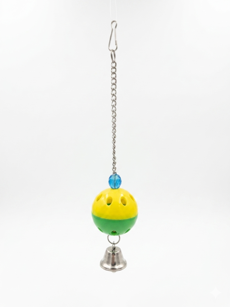 لعبة طيور Bird Toy Bell Ball Hanging