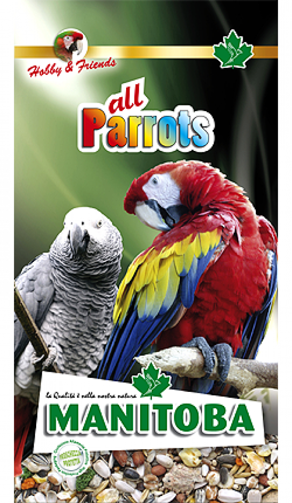 مانيتوبا أكل الببغاء خليط مشكل من البذور الصحية - MANITOBA All Parrots