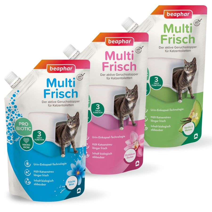 بيفار معطر رمل القطط برائحة الورد Beaphar Cat Litter Freshener