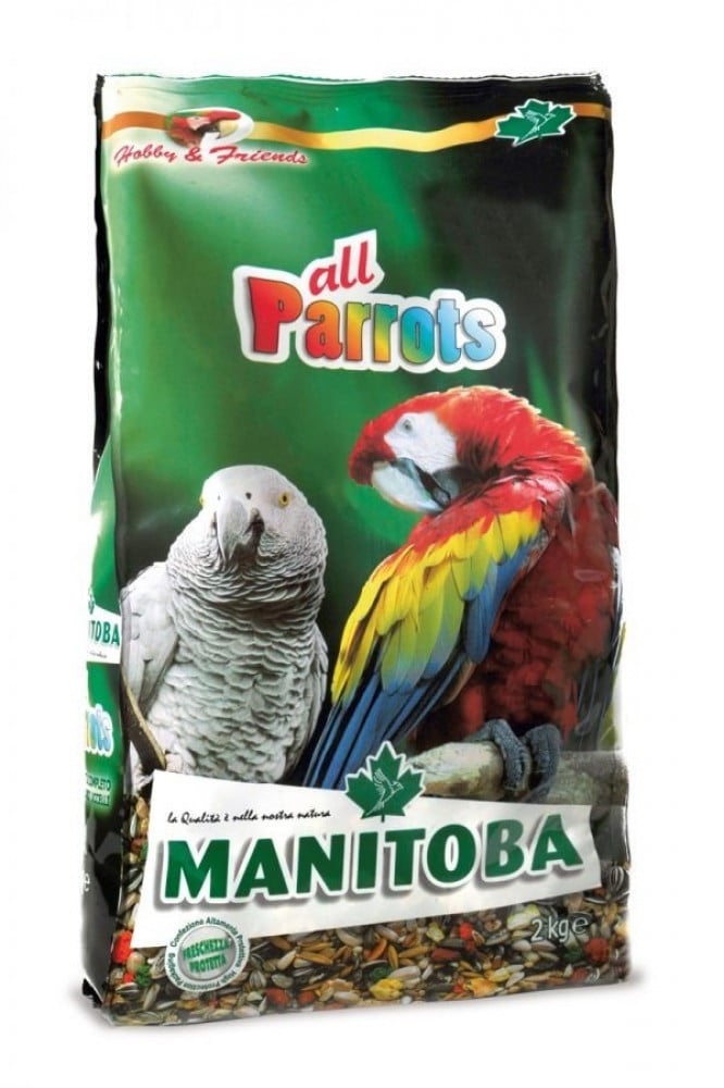 مانيتوبا أكل الببغاء خليط مشكل من البذور الصحية - MANITOBA All Parrots